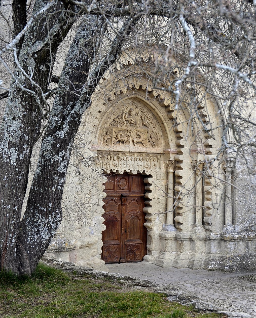Abbey Notre Dame de Ganagobie (foto) av Unbekannter Künstler