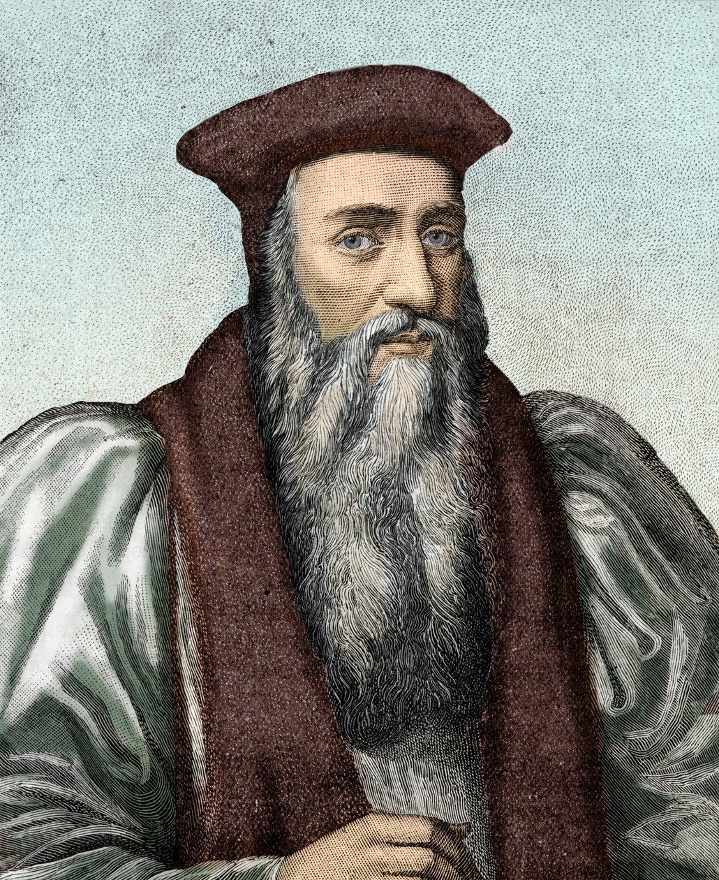 Ärkebiskop Thomas Cranmer av Unbekannter Künstler