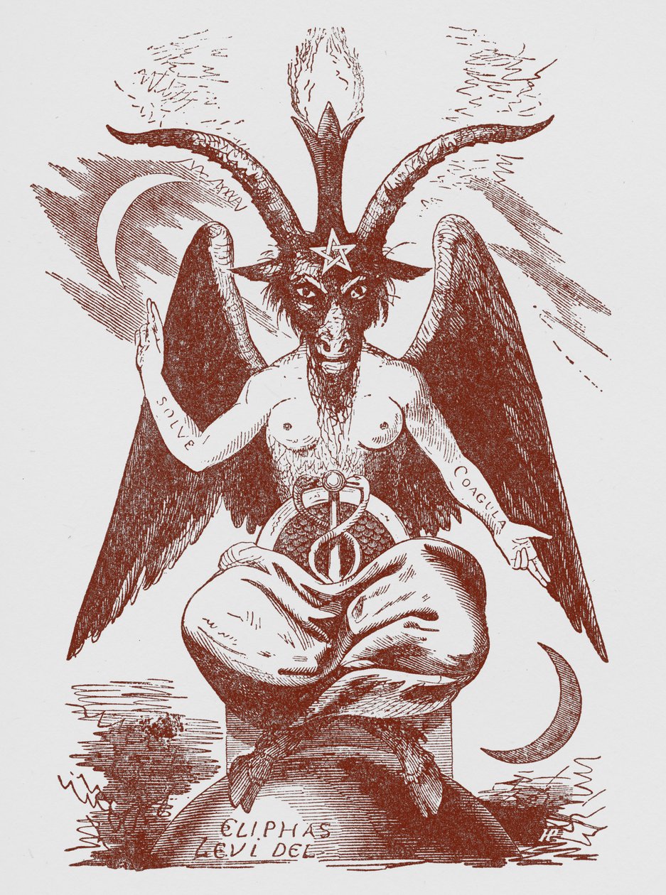Baphomet av Unbekannter Künstler
