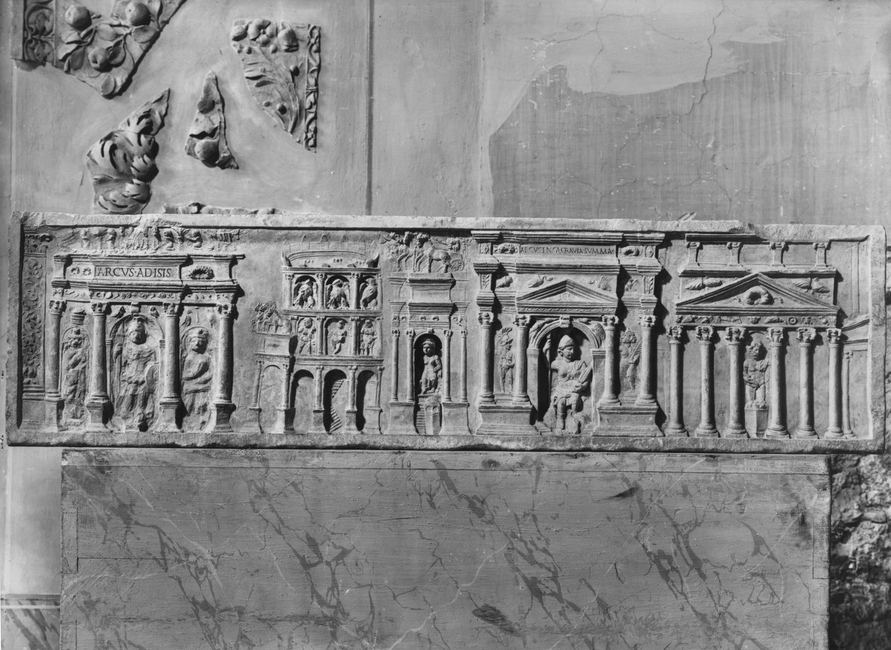 Bas-relief av Haterii-graven av Unbekannt