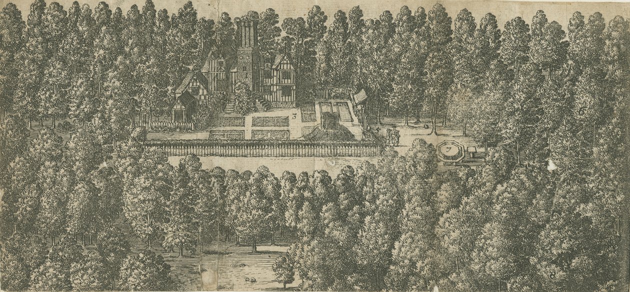 Boscobel House: gravyr och [1600-talet] av Unbekannt