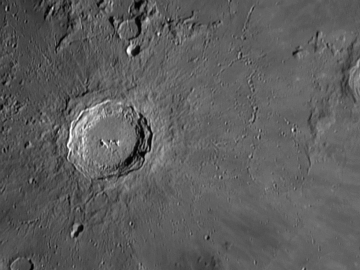 Copernicus krater av Unbekannter Künstler