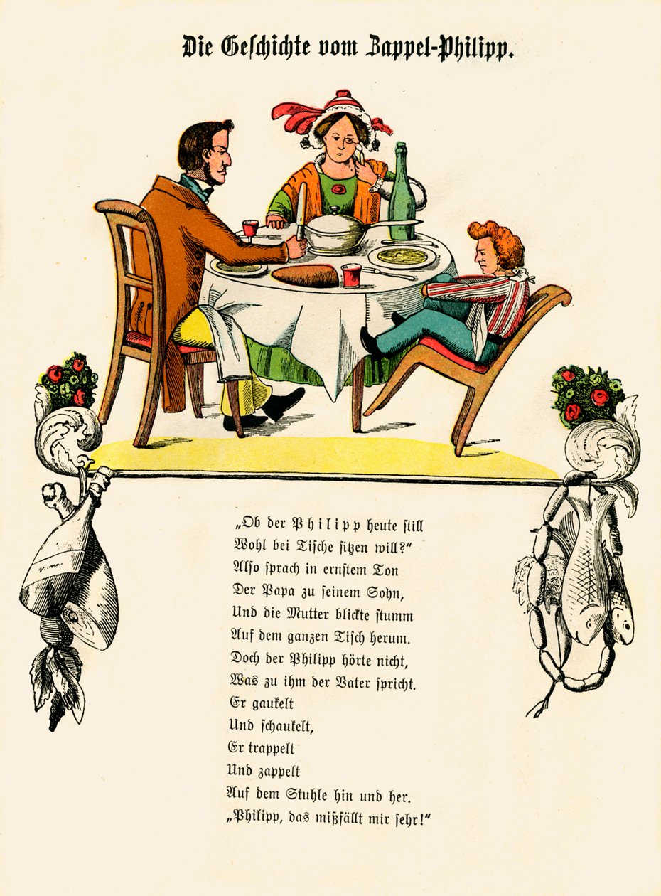 Struwwelpeter av Dr Heinrich Hoffmann av Unbekannter Künstler