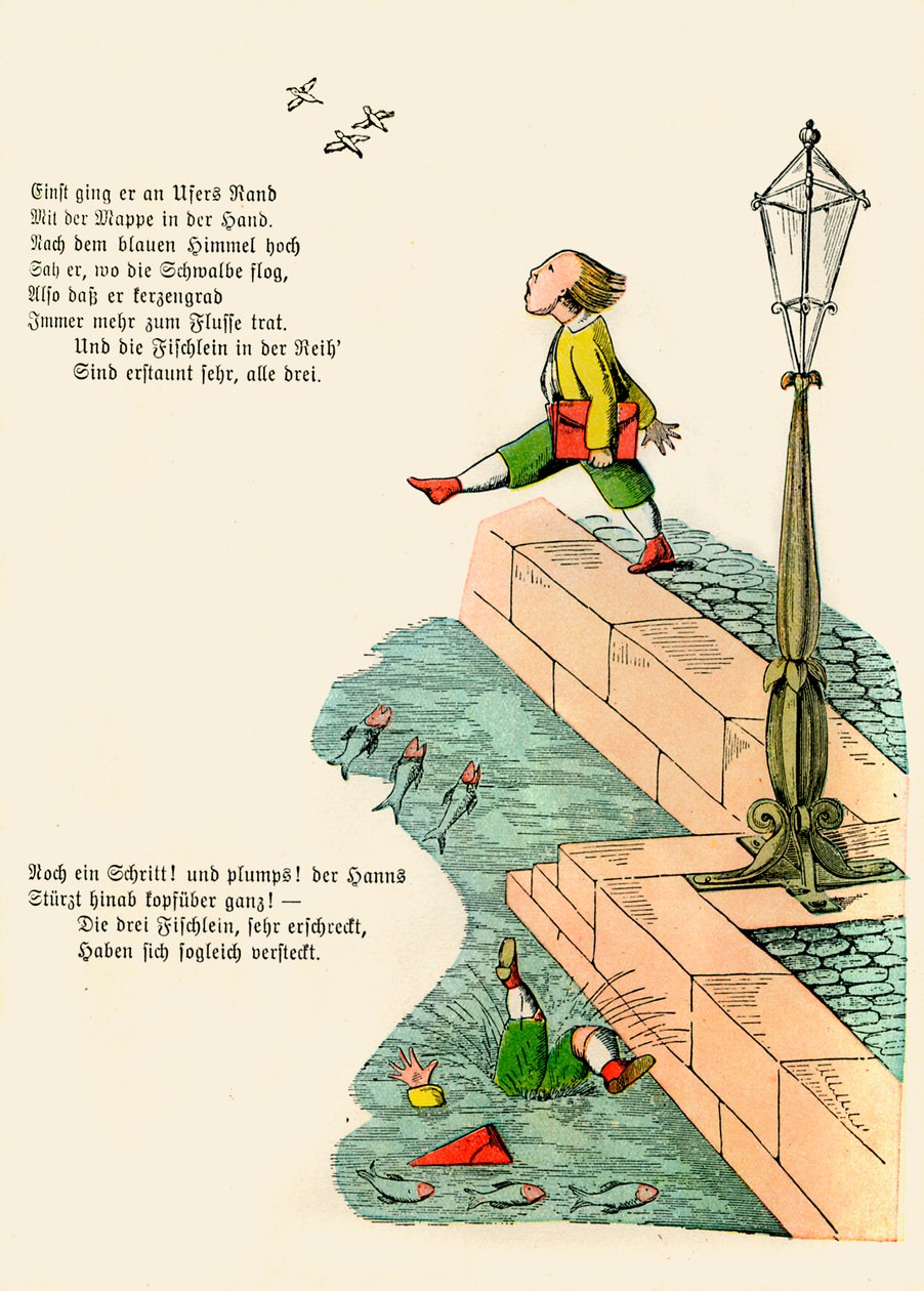 Struwwelpeter av Dr Heinrich Hoffmann av Unbekannter Künstler