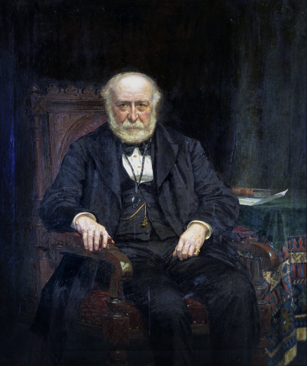 Edward Fletcher, brittisk ingenjör, december 1882 av Unbekannt