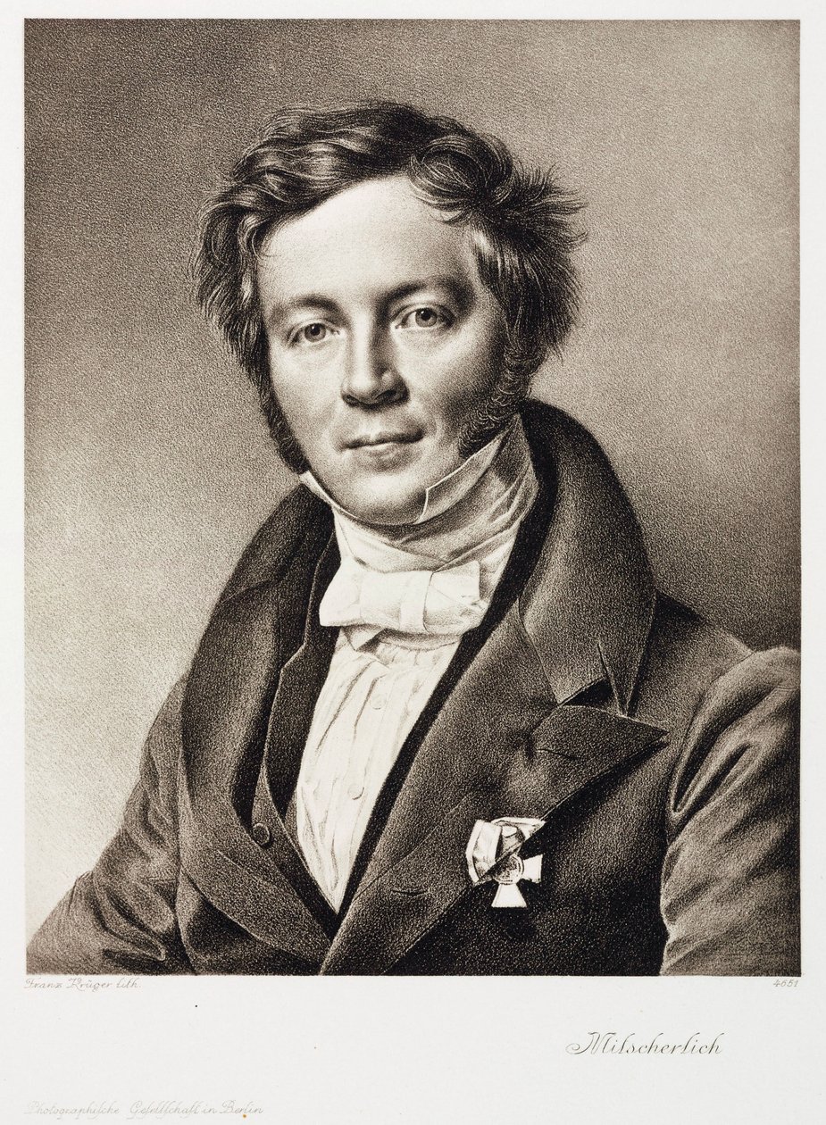 Eilhardt Mitscherlich, tysk kemist, ca 1830-1840 av Unbekannt