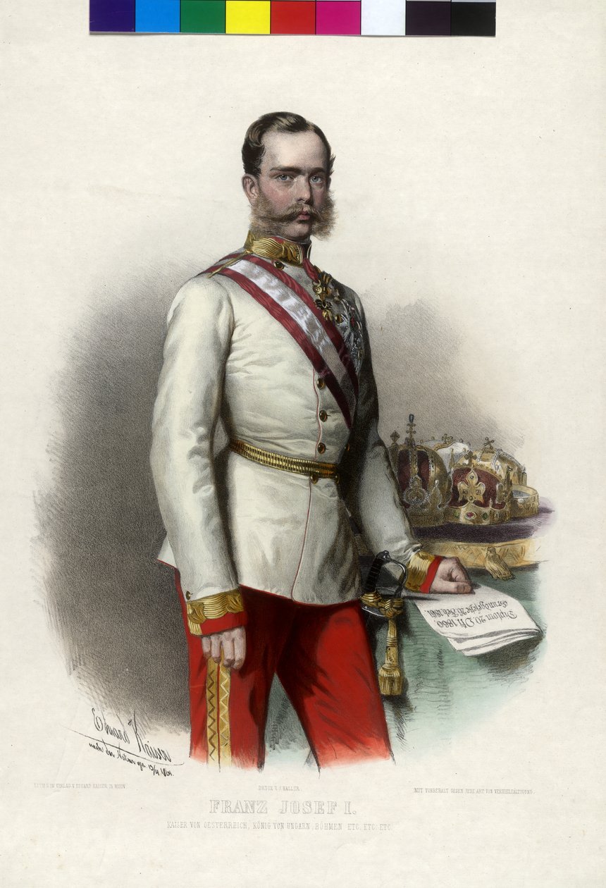 Kejsare av Österrike Franz Joseph I av Unbekannter Künstler