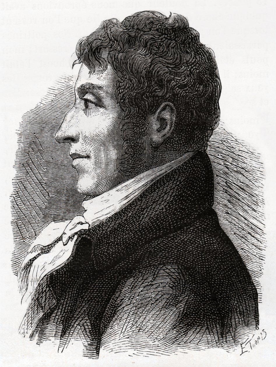 Etienne Gaspard Robert. av Unbekannter Künstler