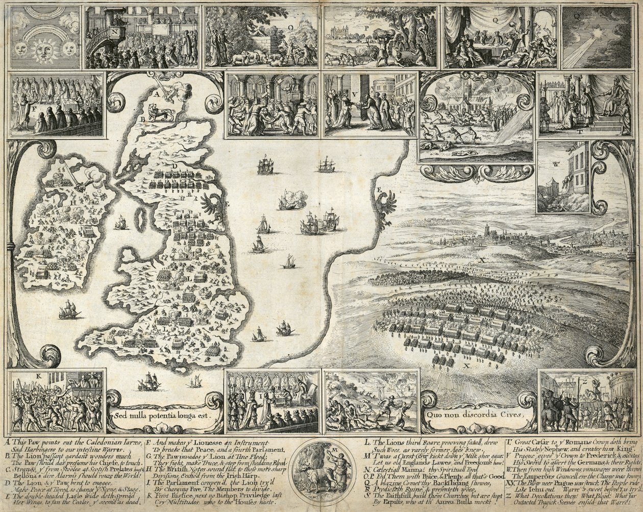 Händelser 1640 av Unbekannter Künstler