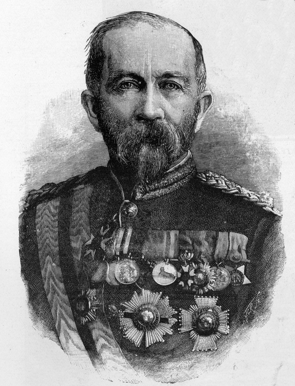 Fältmarskalk Sir Evelyn Wood, V.C. av Unbekannt