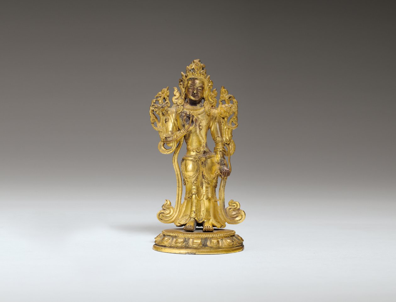 Figur av en Bodhisattva, 1700-1800-talet av Unbekannt