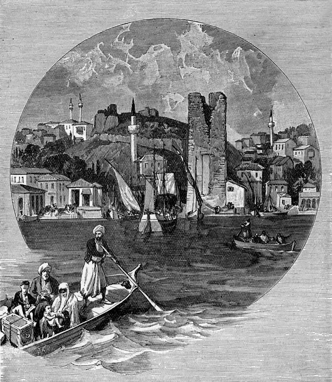 Gallipoli, sent 1800-tal. av Unbekannter Künstler