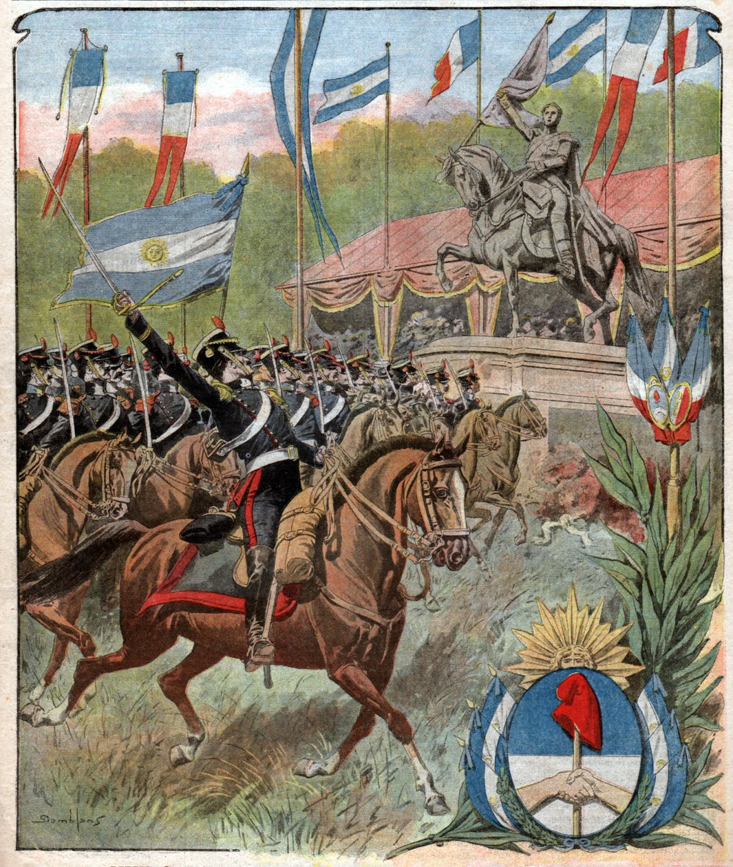 General José de Martin. av Nicolas Liez
