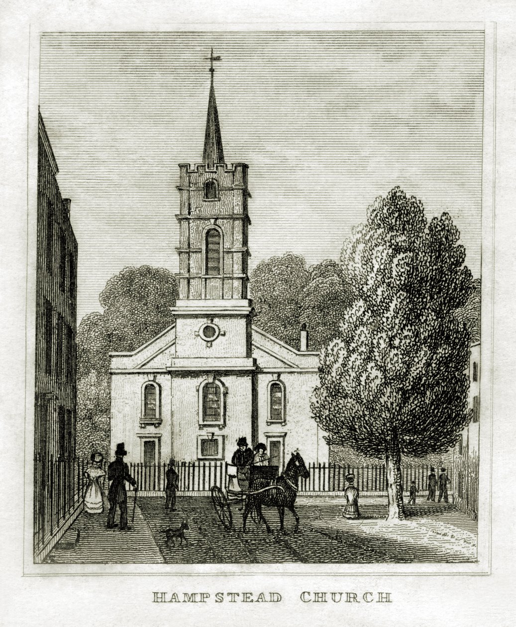 Hampstead kyrka av Unbekannt