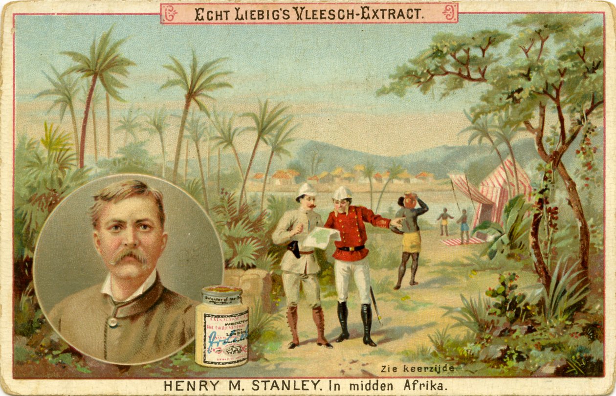 Henry M. Stanley i Centralafrika. av Unbekannter Künstler