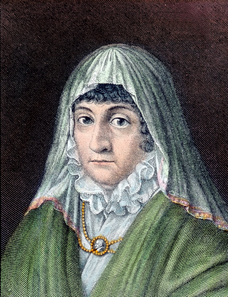 Hertiginnan Amalia. av Unbekannter Künstler
