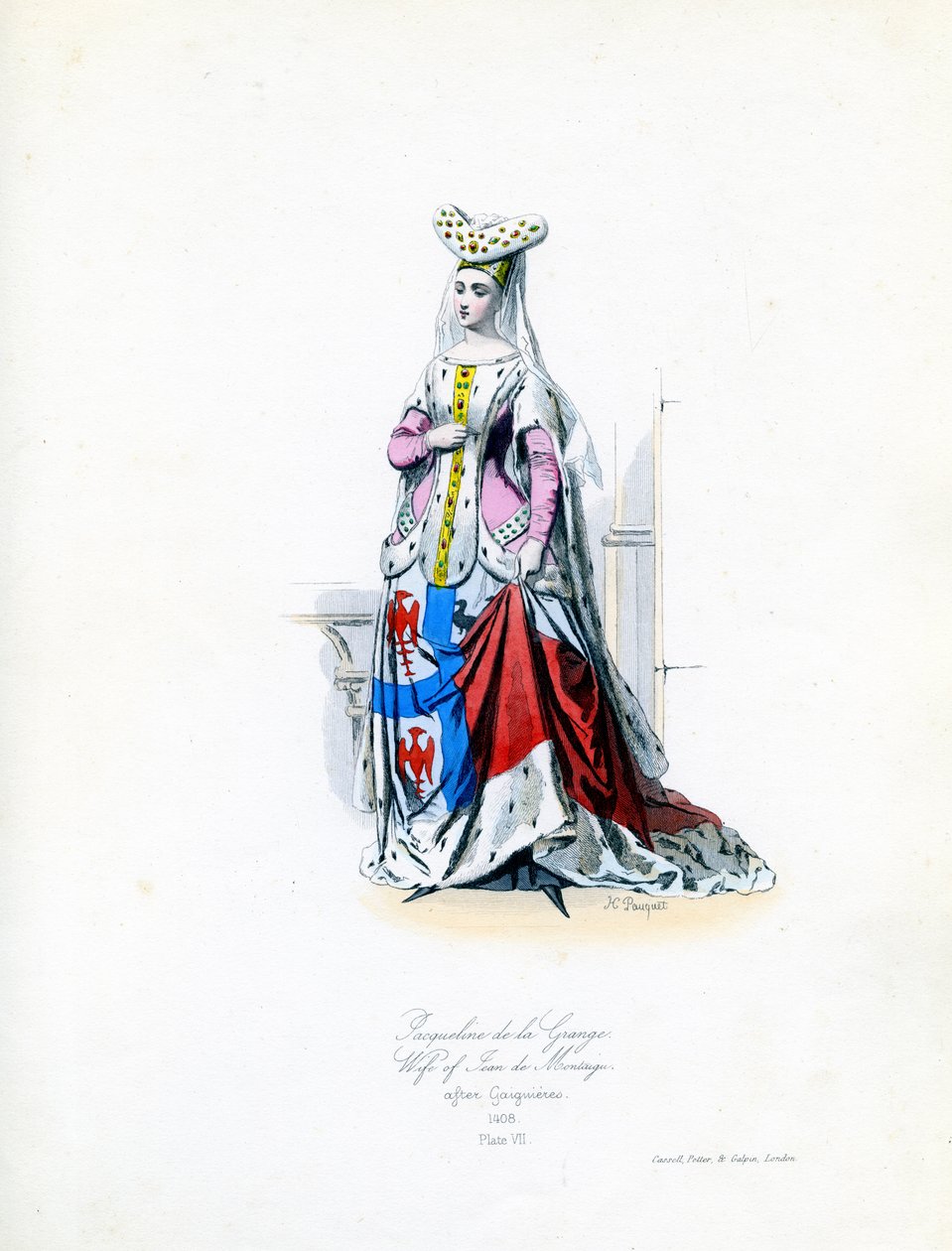 Jacqueline de la Grange av Lancelot Volders