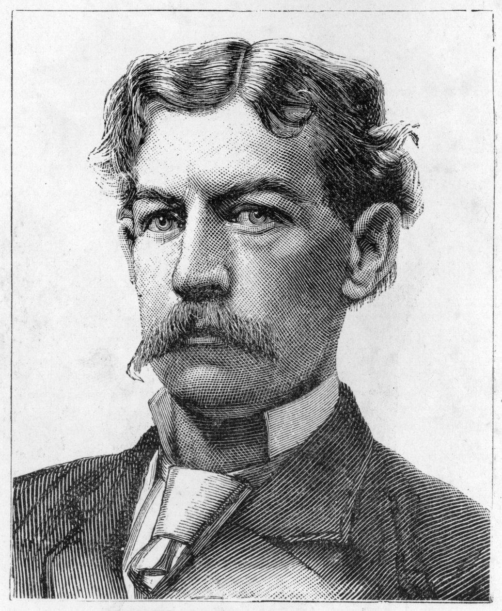 James Gordon Bennett, Jr. (litho) av Leopold Blonder