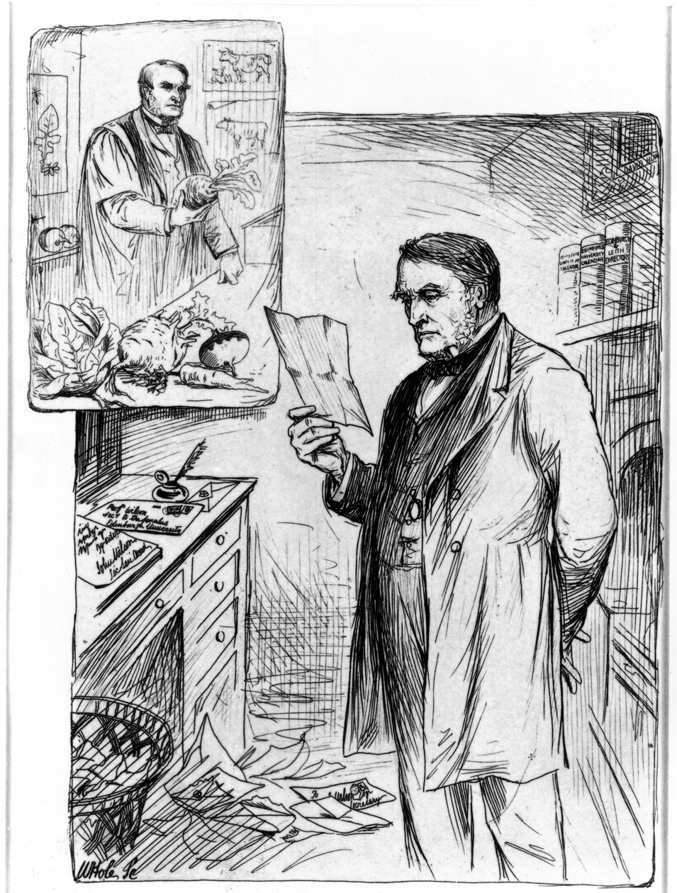 John Wilson, brittisk jordbrukare, ca 1860 av Unbekannt