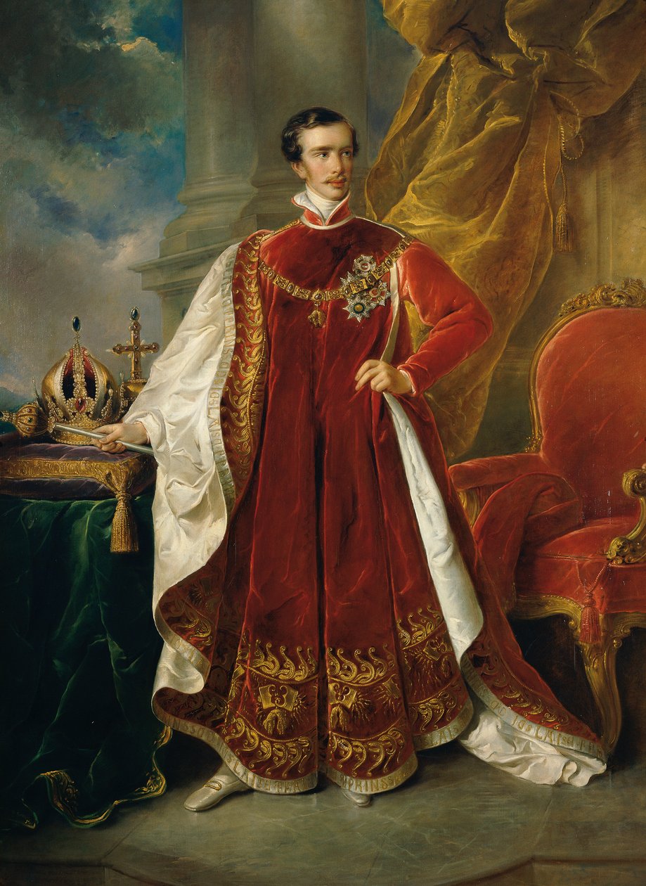 Kaiser Franz Joseph I. (1830–1916) av Unbekannter Künstler