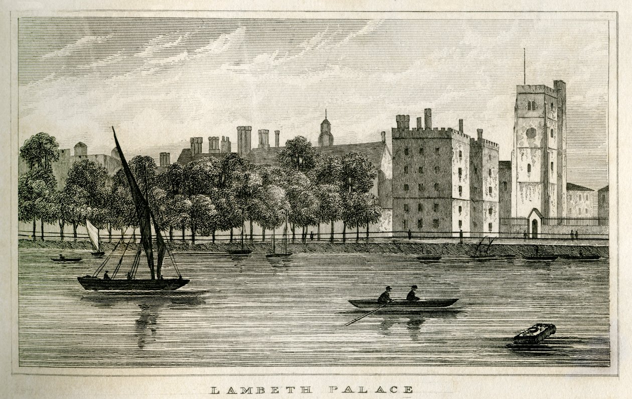 Lambeth Palace, London av Unbekannt