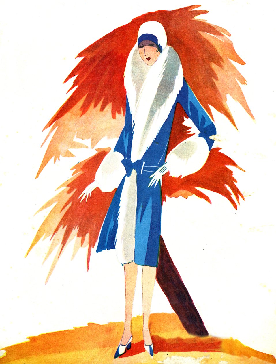 Le Miroir des Modes September 1927 av Unbekannter Künstler