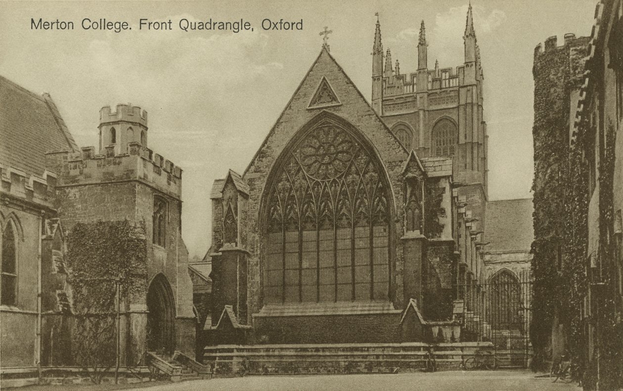 Merton College, Oxford av Unbekannter Künstler