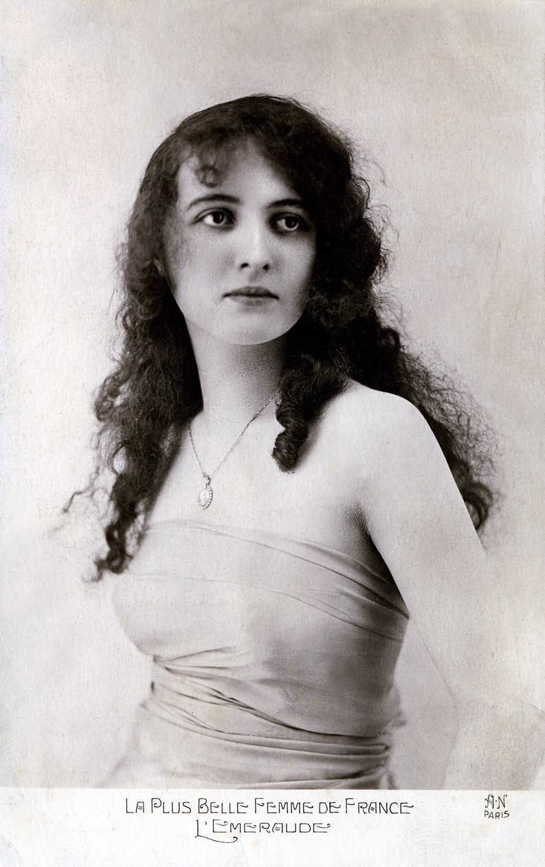 Miss France 1920 (vykort) av Unbekannt