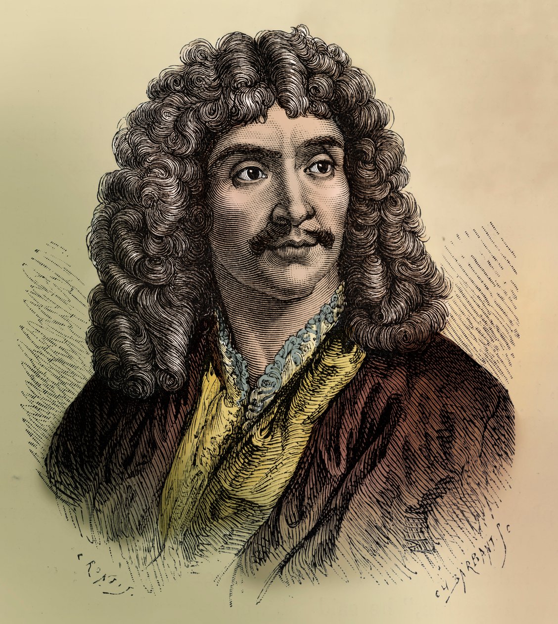 Moliere av Unbekannter Künstler