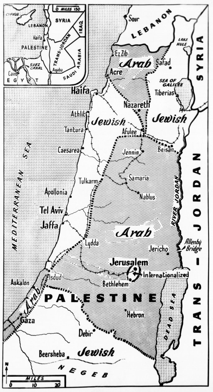 Palestinastatens förslag av Unbekannt