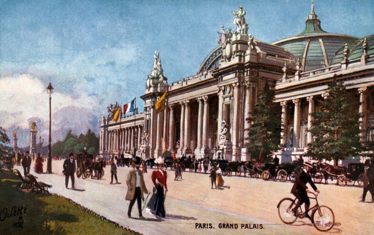 Paris - Grand Palais av Unbekannter Künstler