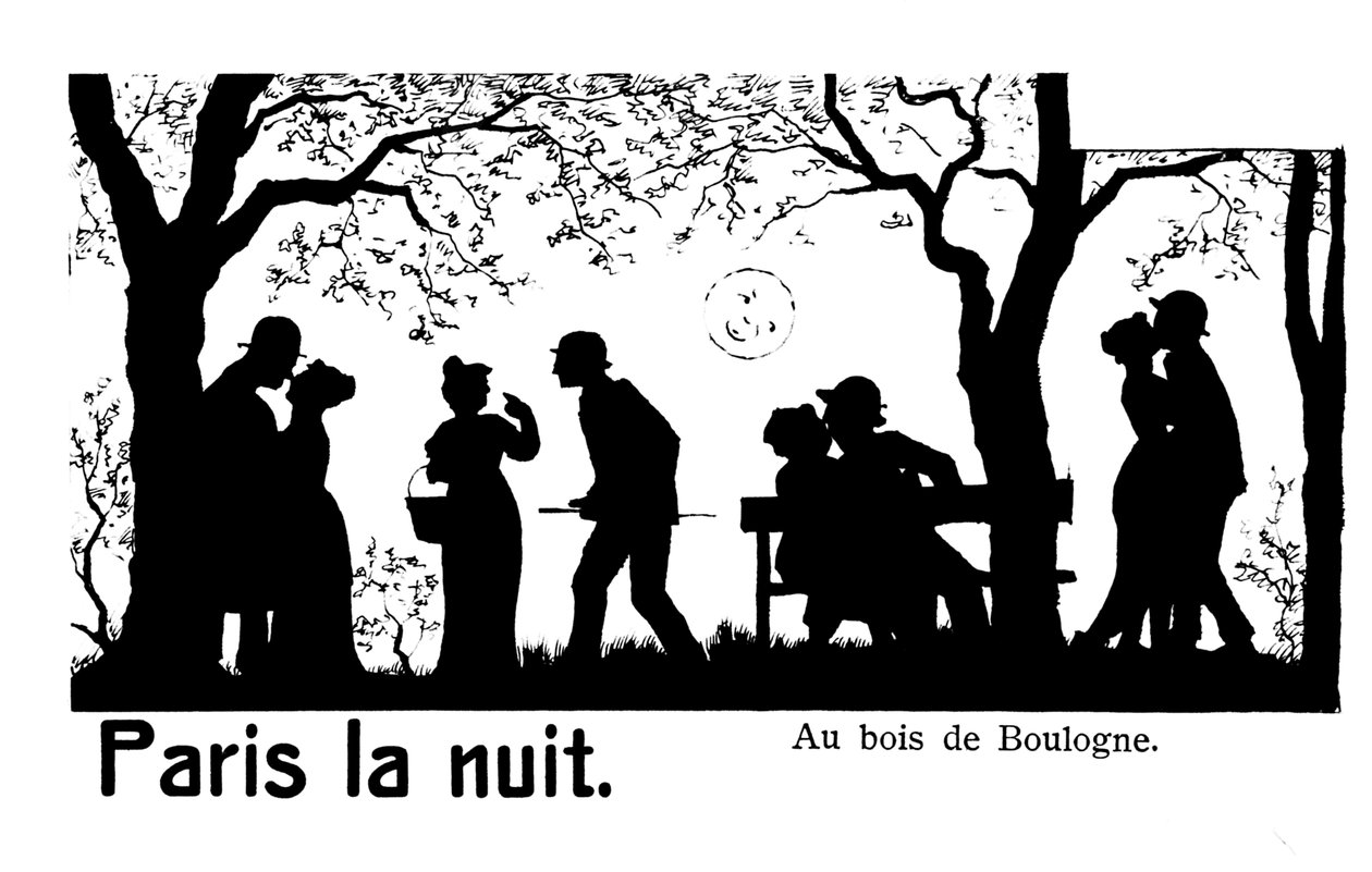 Paris på natten (
