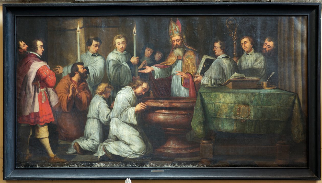 Församlingskyrka (Church of Our Lady of Pamele) av Unbekannter Künstler