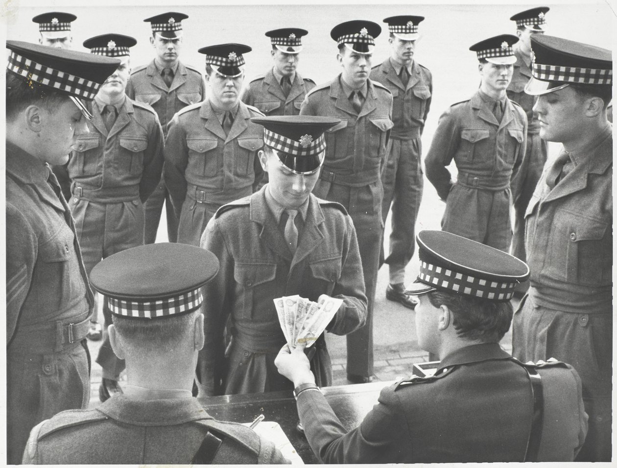 Scots Guards löneparad av Unbekannt
