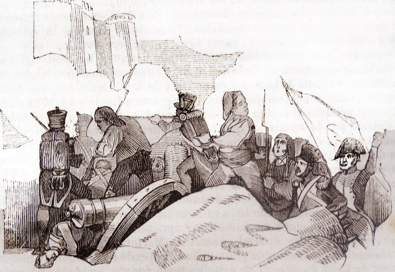 Siege of Roses, halvönskriget av Unbekannter Künstler