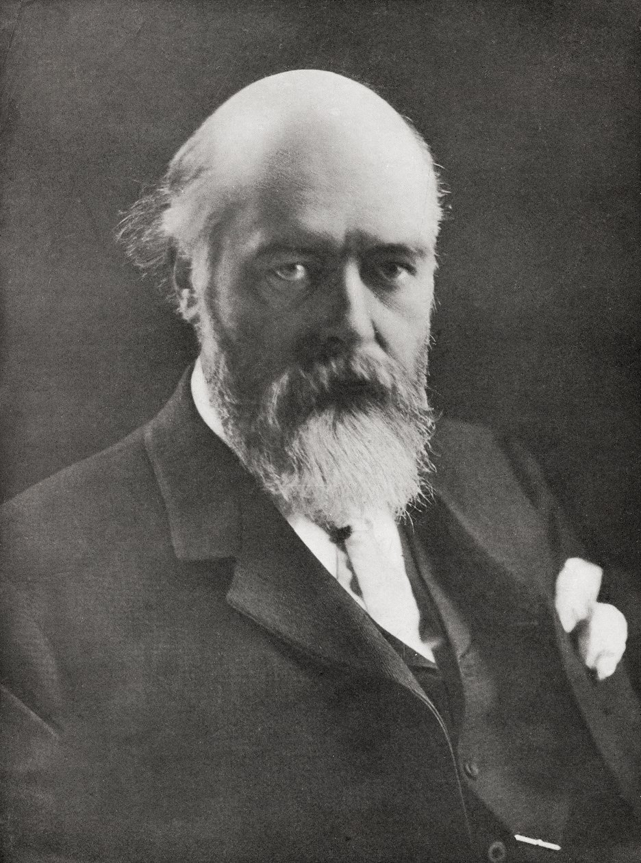 Sir Oliver Joseph Lodge av Unbekannter Künstler
