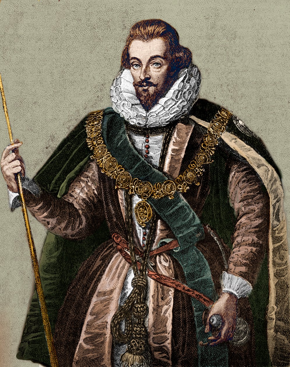 Sir Robert Cecil av Unbekannter Künstler