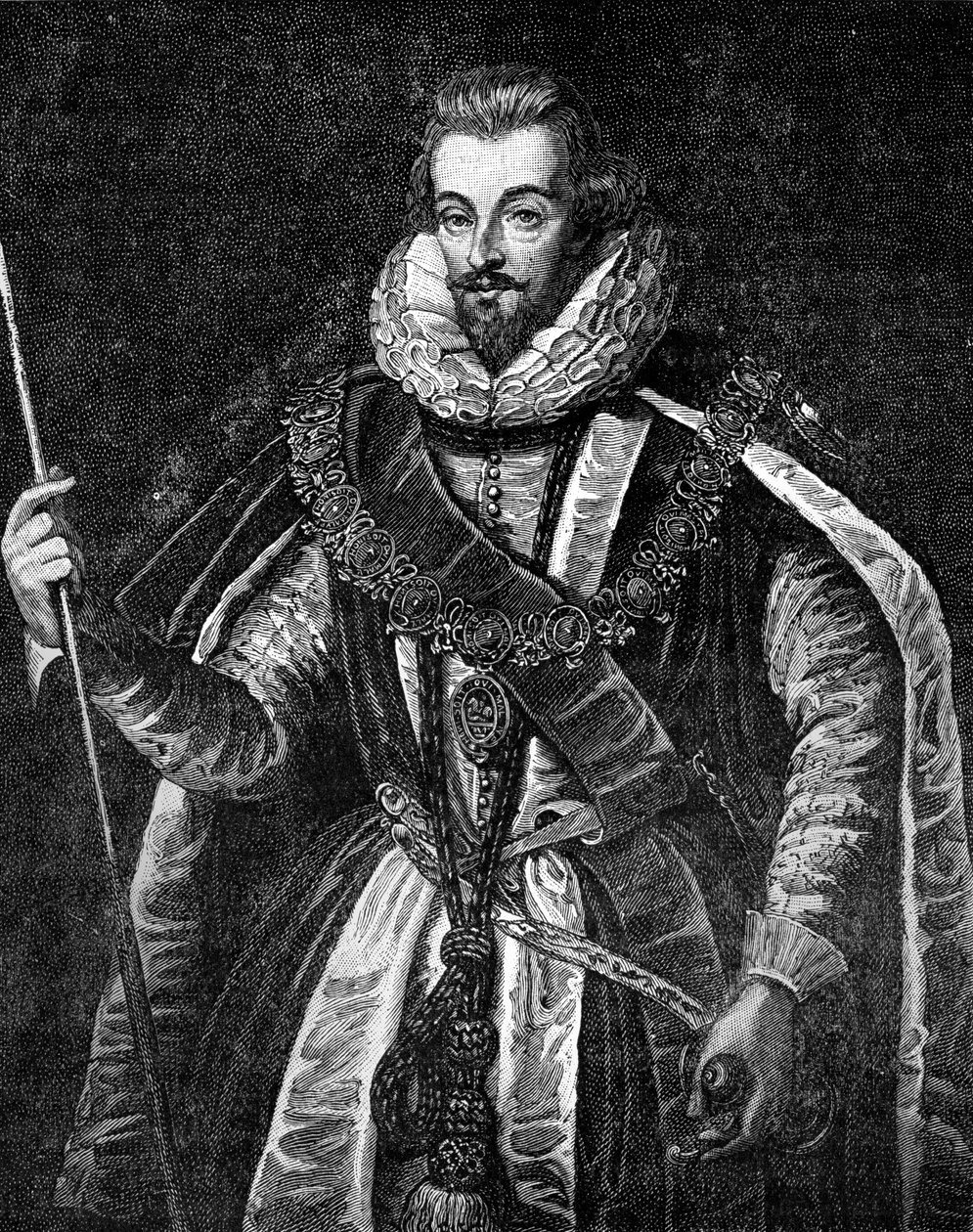Sir Robert Cecil av Unbekannter Künstler