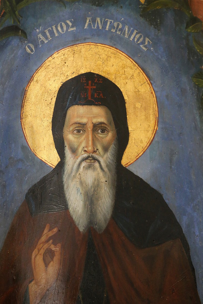 St. Anthony-ikonen, 20150507, Nicosia, Cypern av Unbekannt