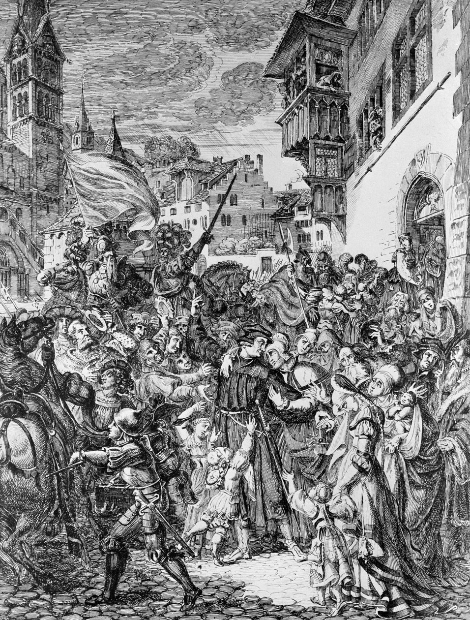 Schweiz reformation Ulrich Zwingli av Unbekannt