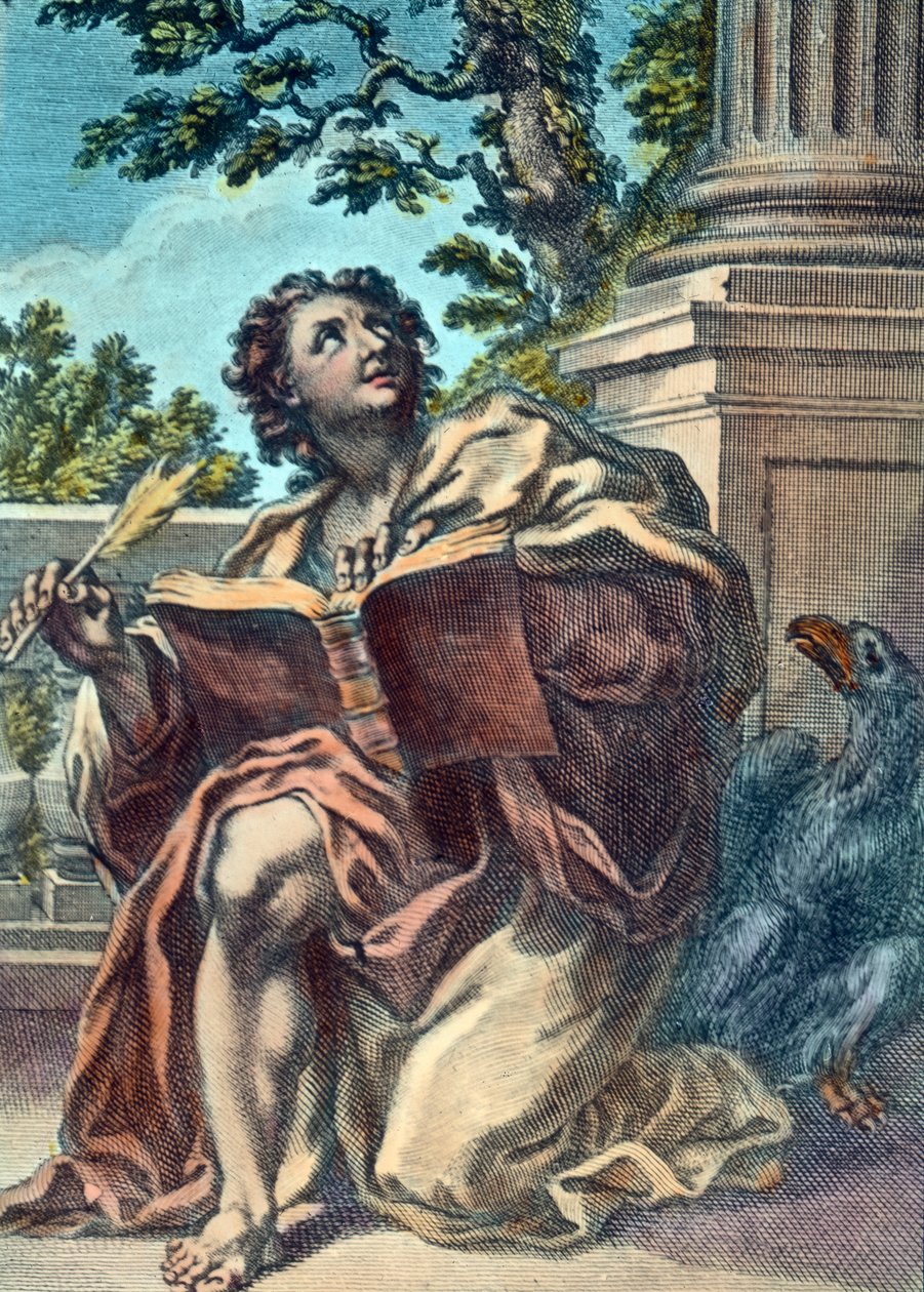 Evangelisten, Luke av Unbekannter Künstler