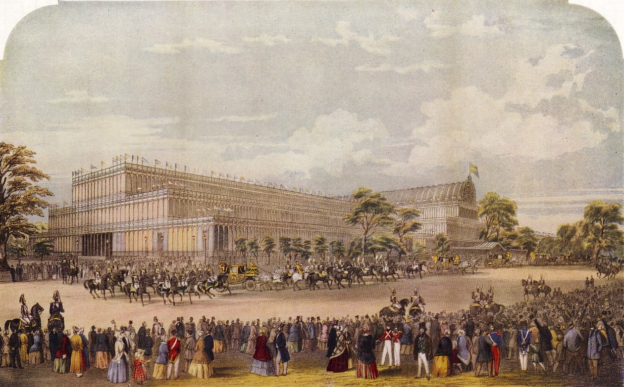 Den stora utställningen 1851, London (tryck) av Unbekannter Künstler