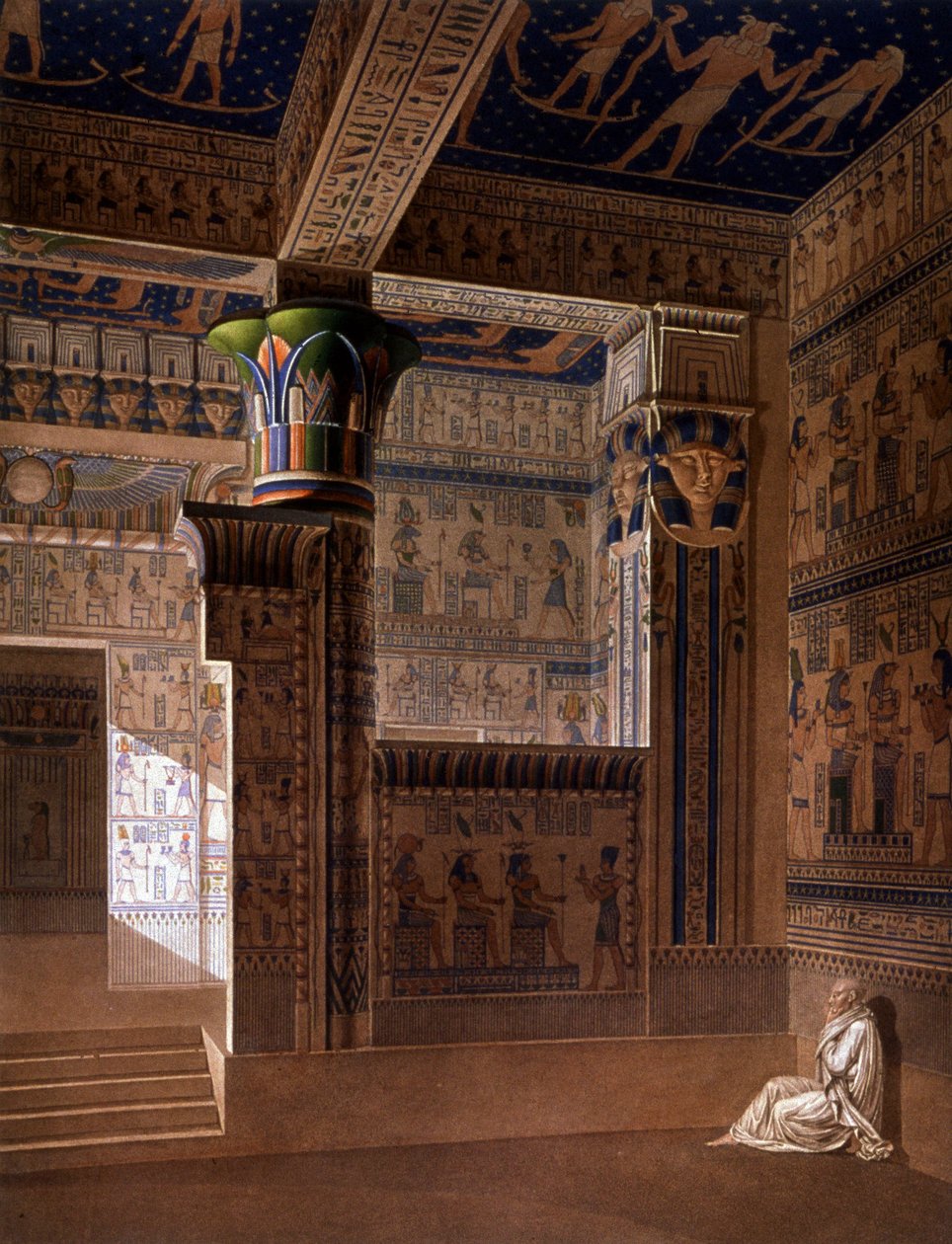 Mnemonium i Thebes av Unbekannter Künstler