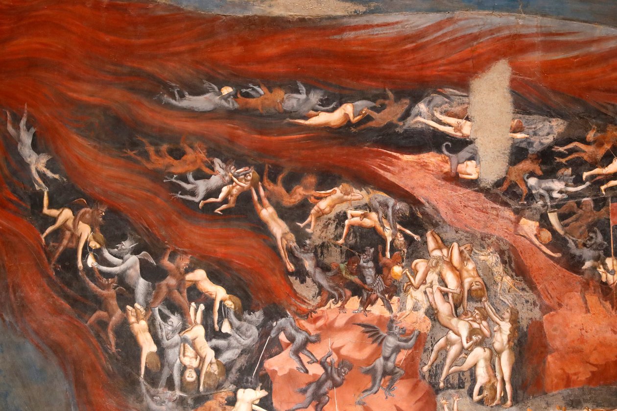 Scrovegni-kapellet. Fresko av Giotto av Unbekannter Künstler