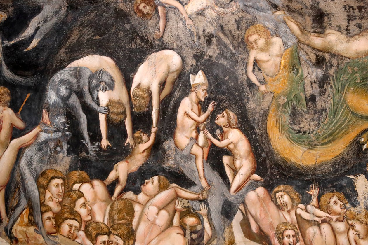 Scrovegni-kapellet. Fresko av Giotto av Unbekannter Künstler