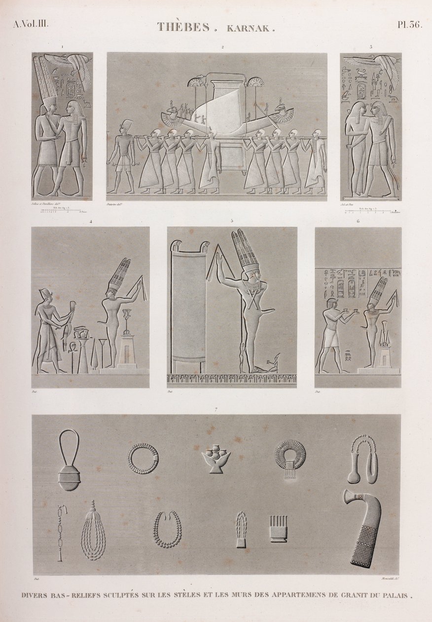 Thebe, Karnak av Unbekannt