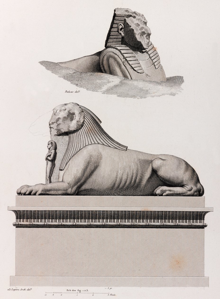 Thebe: Karnak, närbild av Unbekannt