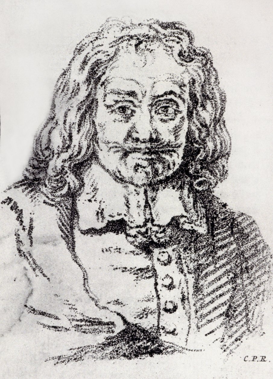 Thomas Hobbes av Unbekannter Künstler