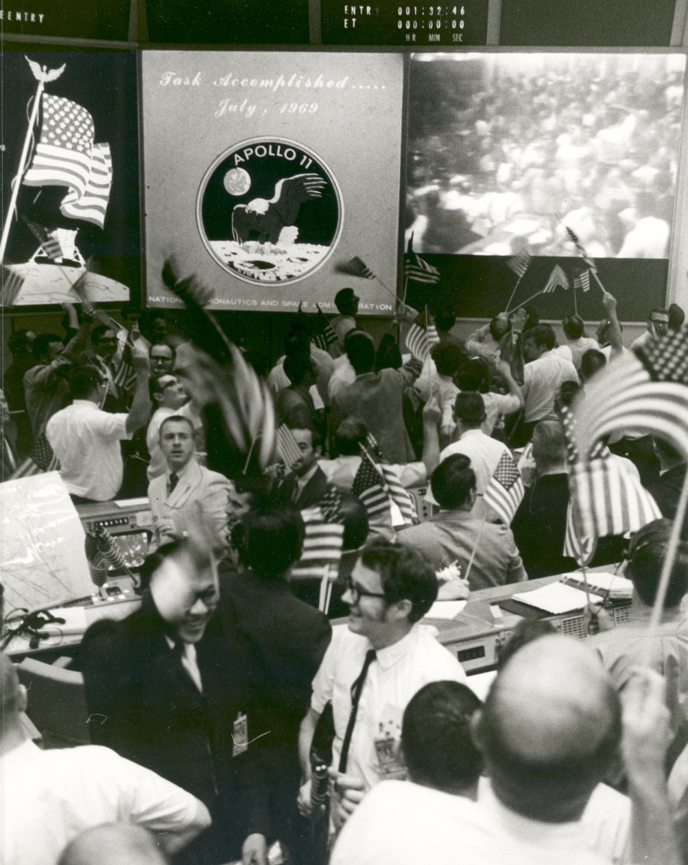 Triumf efter Splashdown av Apollo 11 av Unbekannt