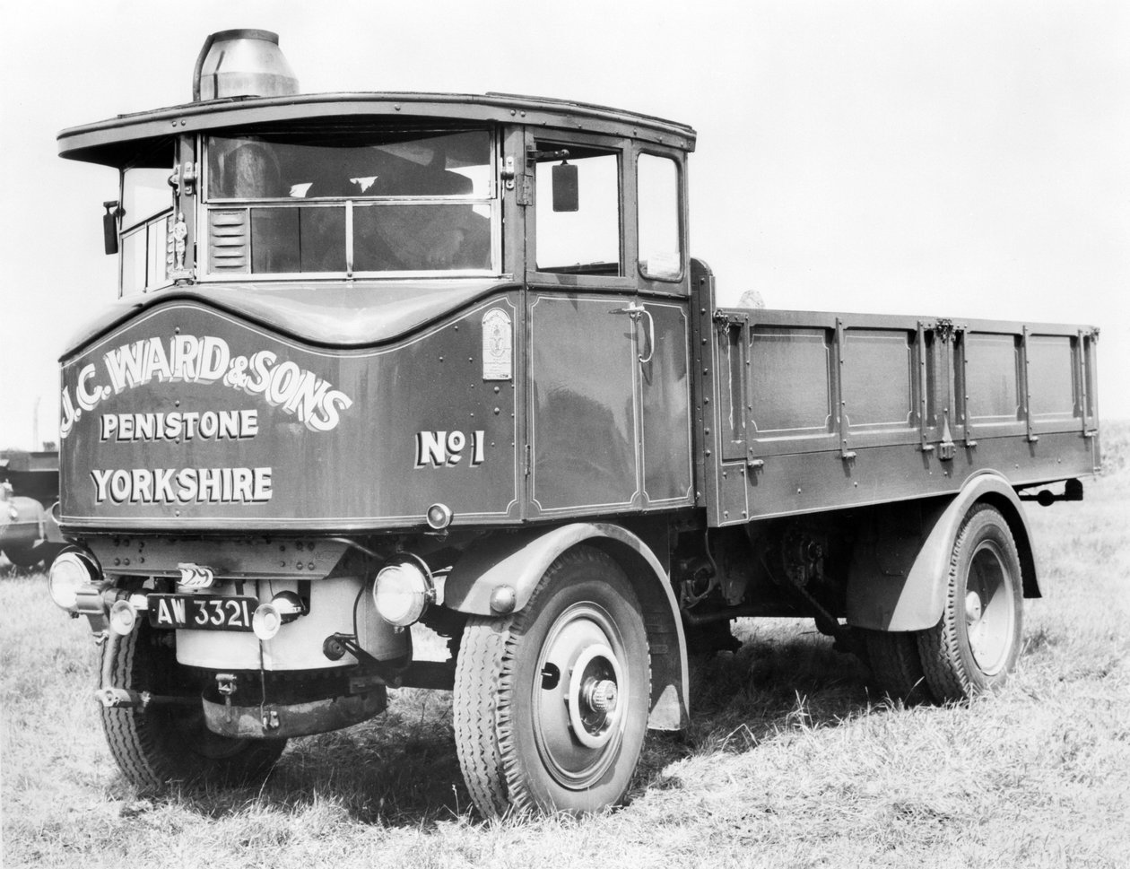 Storbritannien: En ångvagn. c1930 av Unbekannt